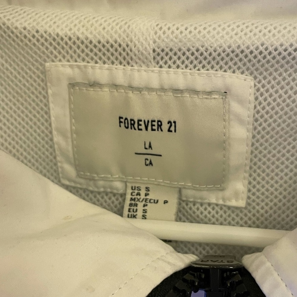 Rainbow Stripe Color Block Windbreaker - image 4